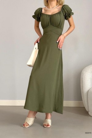 118646 khaki DRESS