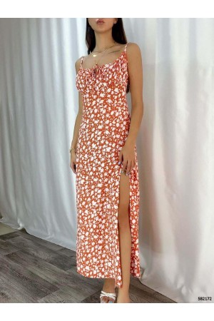 118668 patterned DRESS