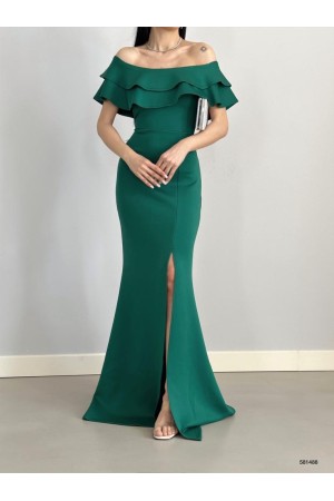 118681 TOPTAN ZÜMRÜT YEŞİL ABİYE