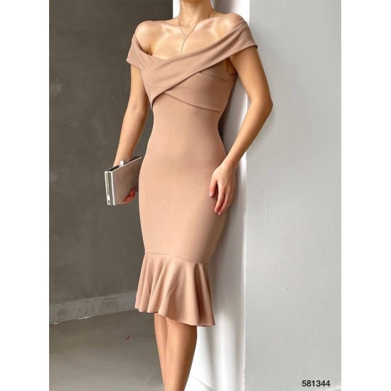 118685 beige Evening dress