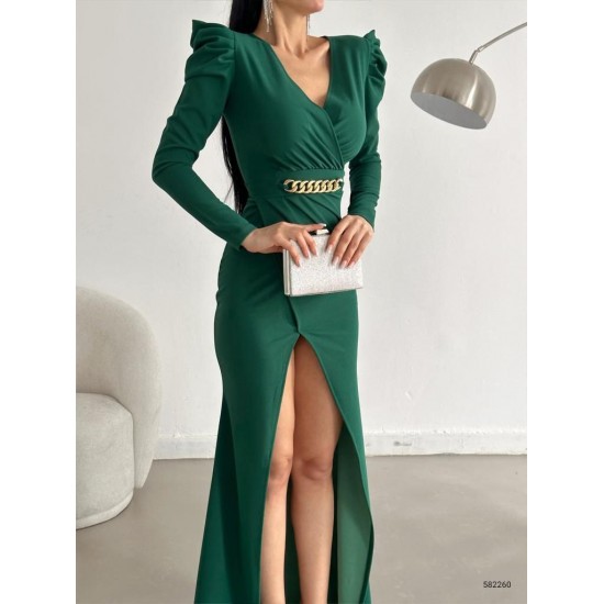 118704 Emerald Green Evening dress