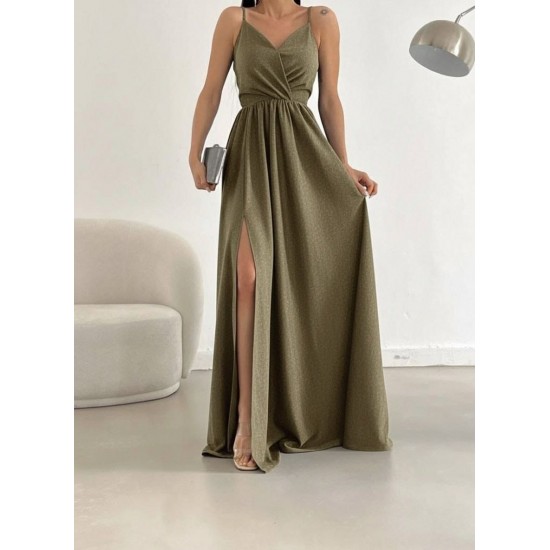 118709 KHAKI "Evening dress"