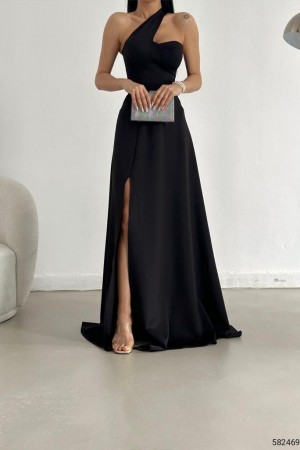 118711 black Evening dress