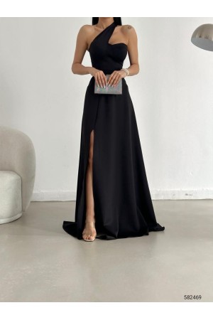 118711 black Evening dress