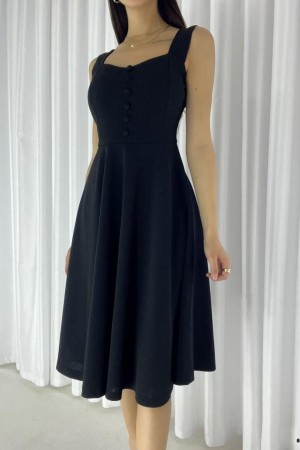 118729 black Evening dress
