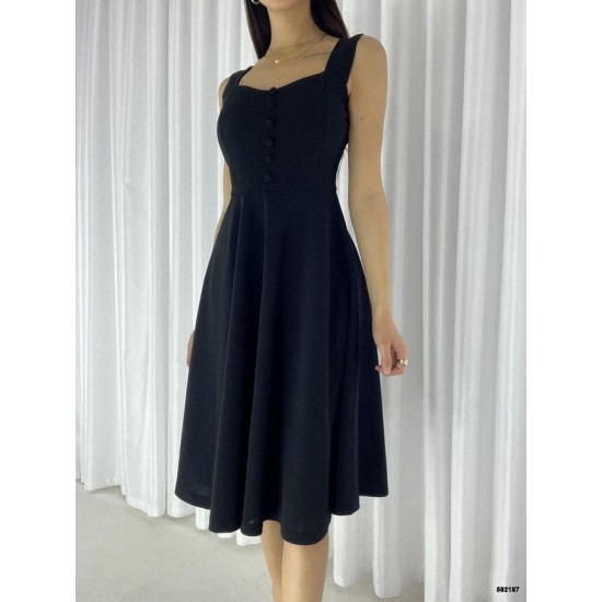 118729 black Evening dress