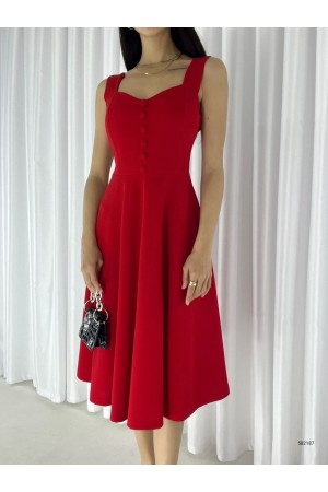 118731 TOPTAN KIRMIZI ABİYE