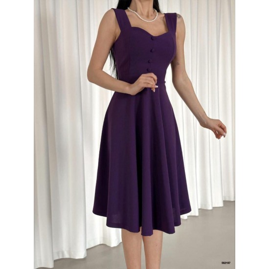 118732 purple Evening dress
