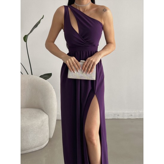 118750 purple Evening dress