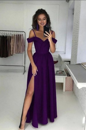 118799 purple Evening dress