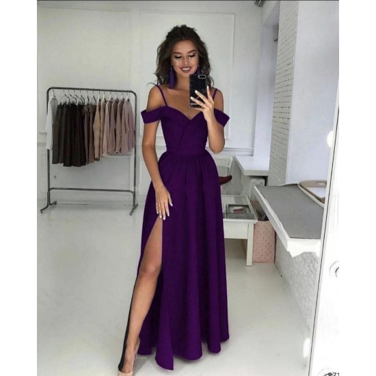 118799 purple Evening dress