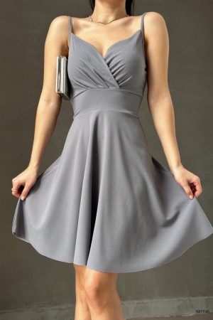 118803 Grey Evening dress