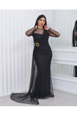 118879 TOPTAN SİYAH ABİYE