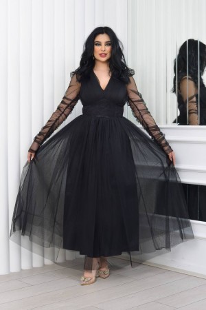 118882 black Evening dress