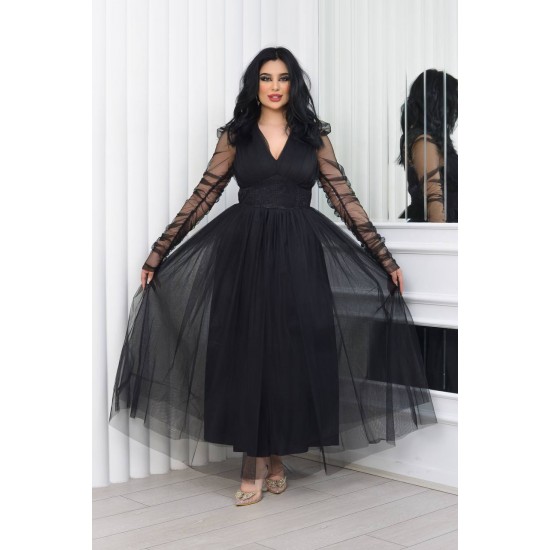 118882 black Evening dress