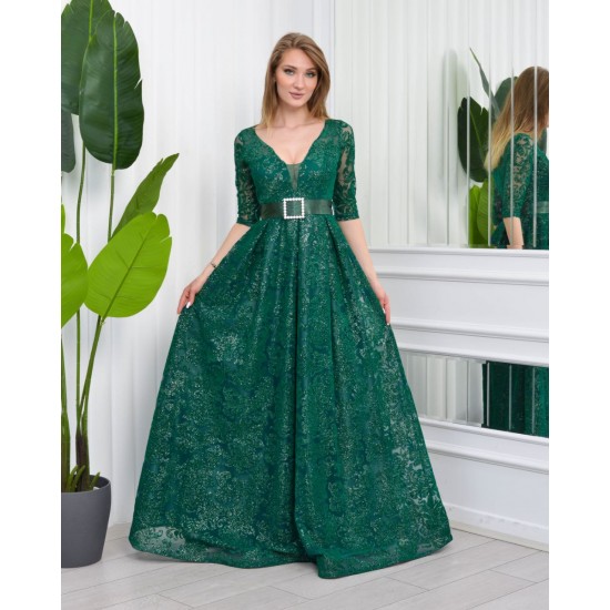 118887 Emerald Green Evening dress