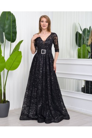 118890 TOPTAN SİYAH ABİYE