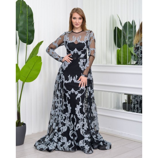 118891 black Evening dress