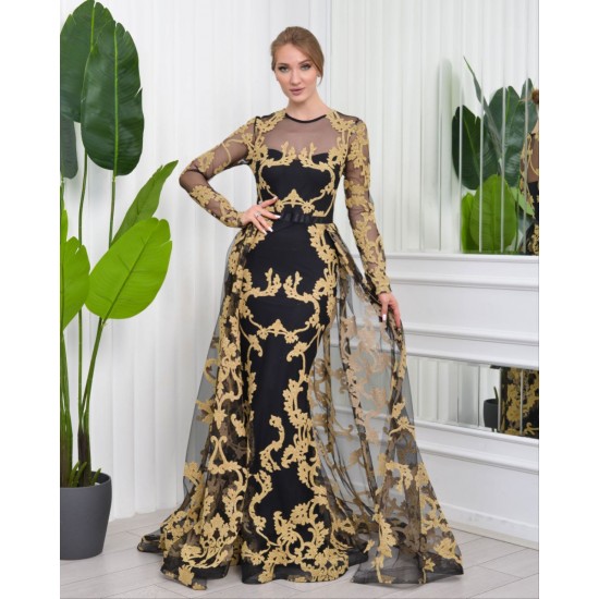 118892 black Evening dress
