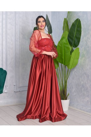 118906 TOPTAN BORDO ABİYE