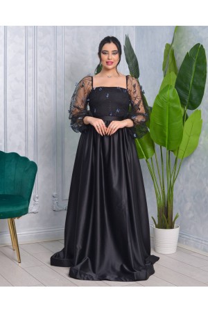 118907 TOPTAN SİYAH ABİYE