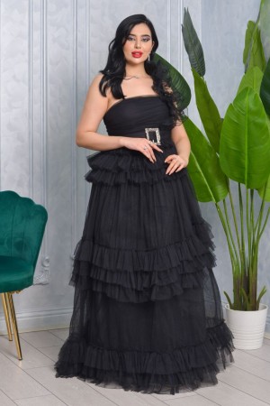 118918 black Evening dress