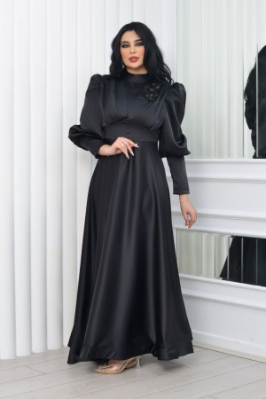 118928 TOPTAN SİYAH ABİYE