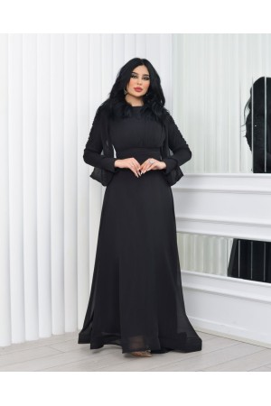 118929 TOPTAN SİYAH ABİYE