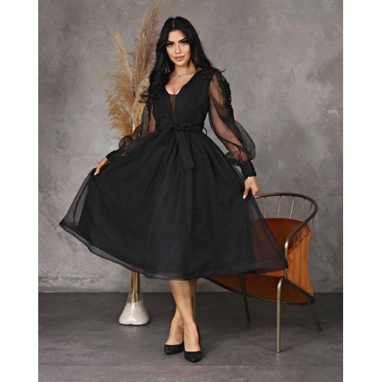 118942 black Evening dress