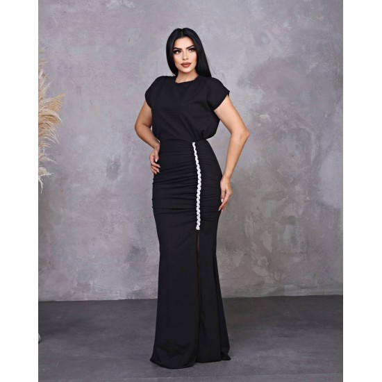 118944 TOPTAN SİYAH ABİYE