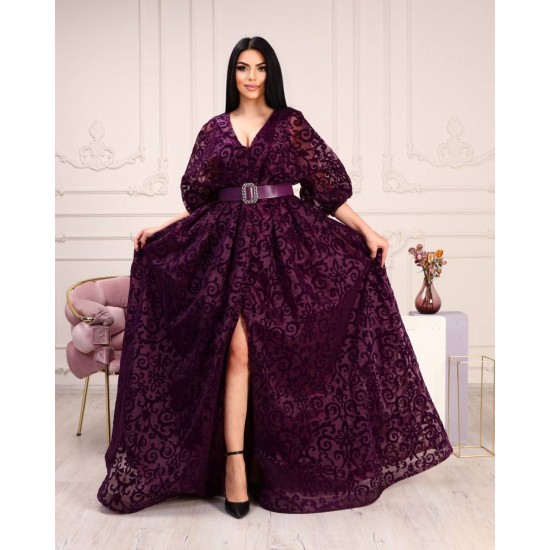 118950 purple Evening dress