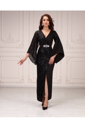118953 TOPTAN SİYAH ABİYE