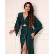 118954 Emerald Green Evening dress