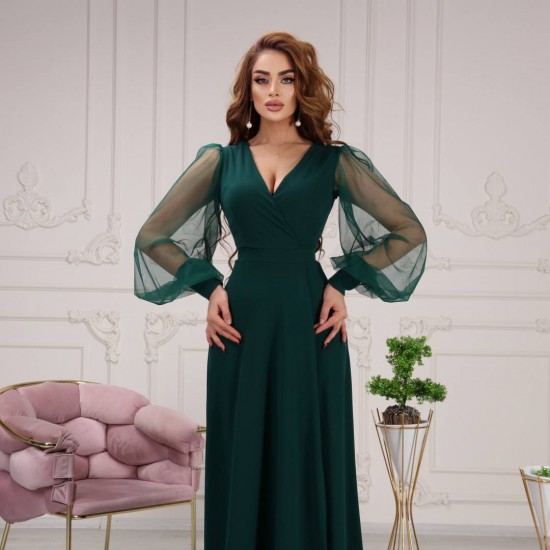 118956 Emerald Green Evening dress