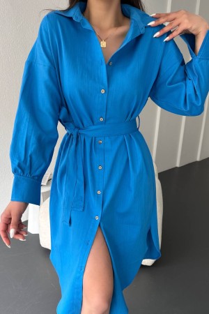 119019 blue DRESS