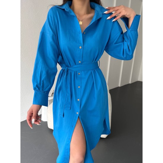 119019 blue DRESS