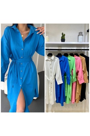 119023 TOPTAN PEMBE ELBİSE