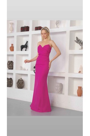 119030 fuchsia Evening dress