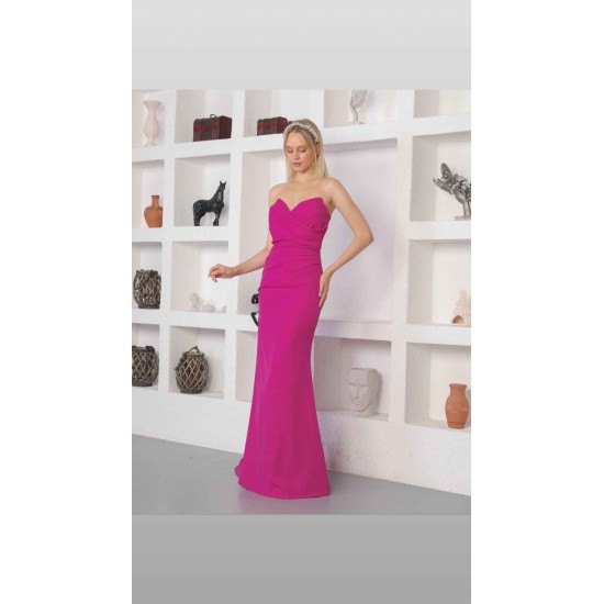 119030 fuchsia Evening dress