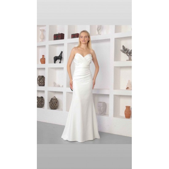 119033 white Evening dress