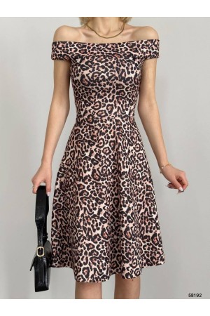 119075 TOPTAN DESENLİ ELBİSE