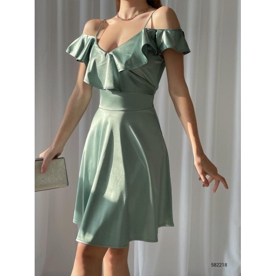 119103 Water is green Evening dress