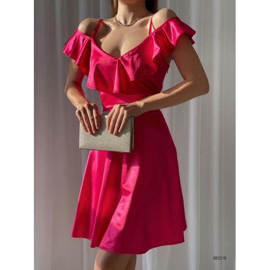 119106 fuchsia Evening dress