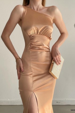 119114 gold Evening dress