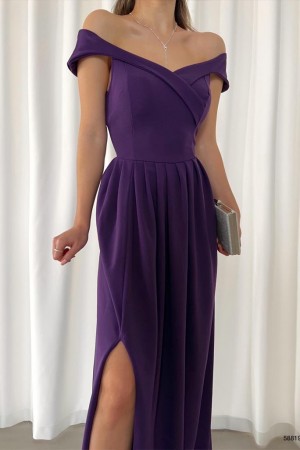 119146 purple Evening dress
