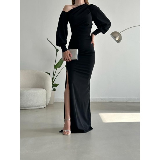 119163 black Evening dress