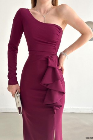 119212 damson Evening dress