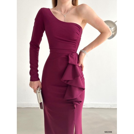 119212 damson Evening dress
