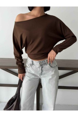 140034 KAHVE BLUZ