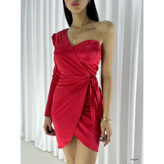 141731 red DRESS